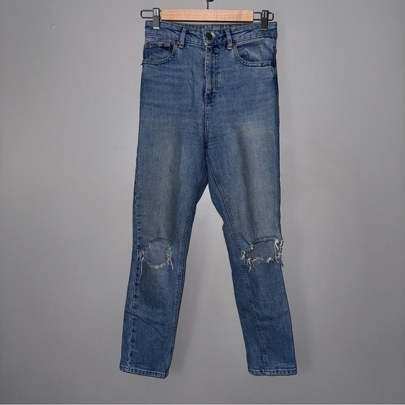 ASOS distressed high waist skinny jeans - Picture 1 of 7